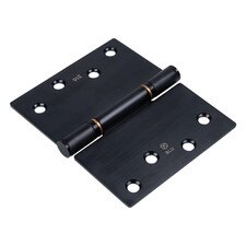 stainless steel hinge matt black